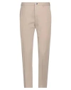 Incotex Man Pants Grey Size 34 Cotton, Linen