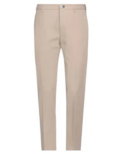 Incotex Man Pants Grey Size 34 Cotton, Linen In Grey