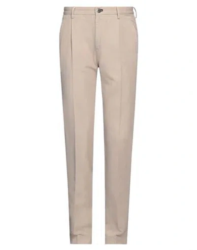 Incotex Man Pants Grey Size 34 Cotton, Linen
