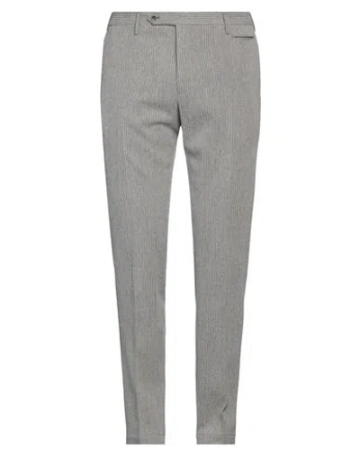 Incotex Man Pants Grey Size 34 Virgin Wool, Elastane, Cashmere In Gray