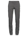 Incotex Man Pants Grey Size 36 Cotton, Elastane