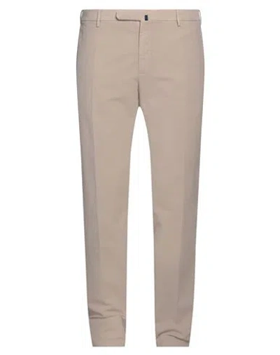 Incotex Man Pants Grey Size 40 Cotton, Elastane In Gray