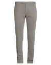 Incotex Man Pants Grey Size 40 Cotton, Wool, Elastane In Gray
