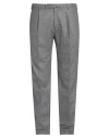 Incotex Man Pants Grey Size 40 Virgin Wool In Grey