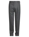 Incotex Man Pants Grey Size 40 Virgin Wool In Gray