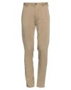Incotex Man Pants Khaki Size 30 Cotton, Elastane In Beige