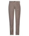 Incotex Man Pants Khaki Size 31 Cotton, Elastane In Beige