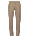 Incotex Man Pants Khaki Size 33 Cotton, Elastane In Beige
