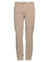 Incotex Man Pants Khaki Size 34 Cotton, Elastane In Beige