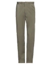 Incotex Man Pants Khaki Size 34 Cotton, Elastane In Beige