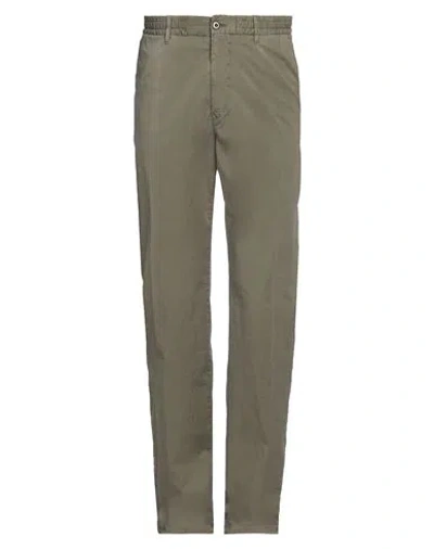 Incotex Man Pants Khaki Size 34 Cotton, Elastane In Beige