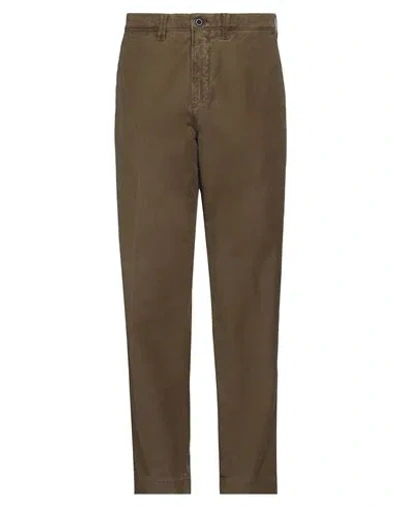 Incotex Man Pants Khaki Size 34 Cotton, Elastane In Beige