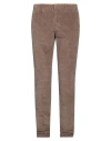 Incotex Man Pants Khaki Size 31 Cotton, Elastane In Beige