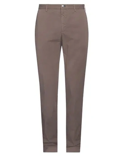 Incotex Man Pants Khaki Size 36 Cotton, Elastane In Beige