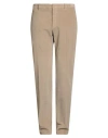 Incotex Man Pants Khaki Size 36 Cotton, Elastane In Brown