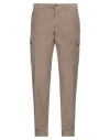 Incotex Man Pants Khaki Size 38 Cotton, Elastane In Beige