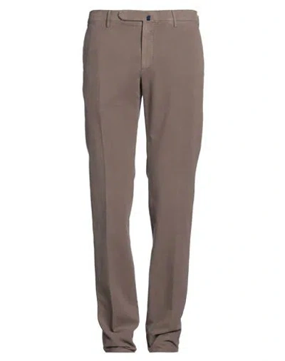 INCOTEX INCOTEX MAN PANTS KHAKI SIZE 34 COTTON, ELASTANE