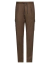 Incotex Man Pants Khaki Size 42 Virgin Wool In Beige
