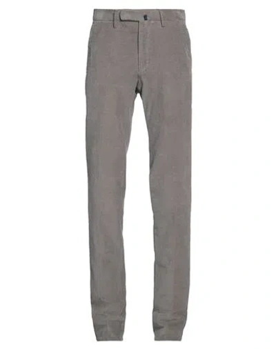 Incotex By Slowear Man Pants Lead Size 30 Cotton, Elastane In Grey
