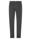 Incotex Man Pants Lead Size 34 Cotton, Elastane In Gray