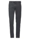 Incotex Man Pants Lead Size 34 Cotton, Elastane In Grey