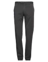 Incotex Man Pants Lead Size 36 Cotton, Elastane In Grey