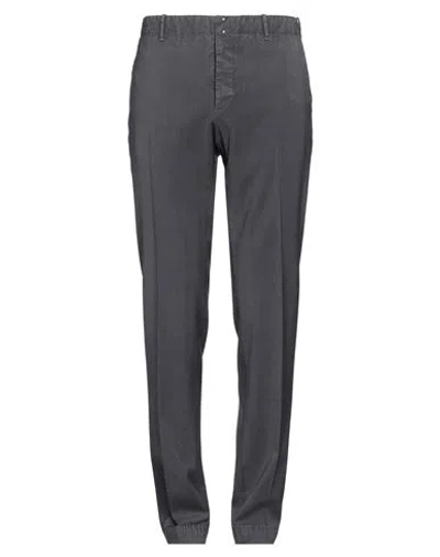 Incotex Man Pants Lead Size 38 Virgin Wool In Grey