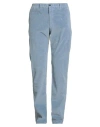 Incotex Man Pants Light Blue Size 34 Cotton, Elastane
