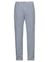 Incotex Man Pants Light Blue Size 34 Cotton, Elastane