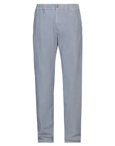 Incotex Man Pants Light Blue Size 34 Cotton, Elastane In Blue