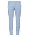 Incotex Man Pants Light Blue Size 32 Cotton, Elastane