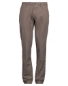Incotex Man Pants Light Brown Size 33 Textile Fibers In Beige