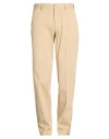 Incotex Man Pants Light Brown Size 34 Cotton, Elastane In Neutral