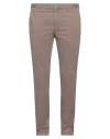 Incotex Man Pants Light Brown Size 36 Cotton, Lyocell, Elastane