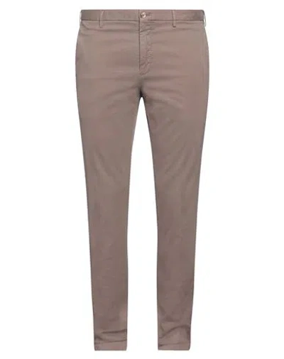 Incotex Man Pants Light Brown Size 36 Cotton, Lyocell, Elastane
