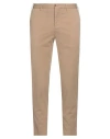 Incotex Man Pants Light Brown Size 38 Cotton, Elastane In Beige