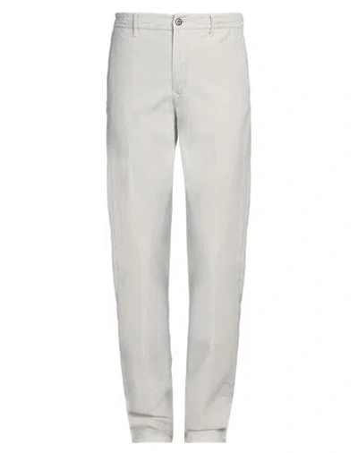 Incotex Man Pants Light Grey Size 30 Cotton, Elastane In Light Grey