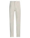 Incotex Man Pants Light Grey Size 31 Cotton, Elastane