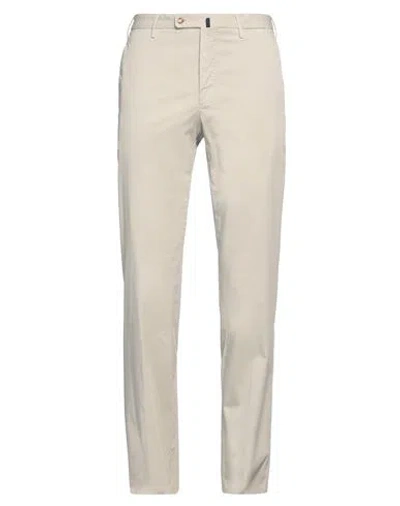 Incotex Man Pants Light Grey Size 32 Cotton, Elastane