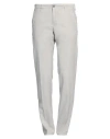 Incotex Man Pants Light Grey Size 31 Cotton, Elastane