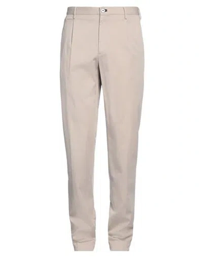 Incotex Man Pants Light Grey Size 34 Cotton, Lyocell, Elastane