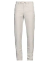 Incotex Man Pants Light Grey Size 30 Linen, Cotton