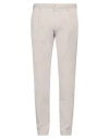 Incotex Man Pants Light Grey Size 32 Cotton, Elastane In Grey