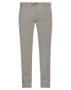 Incotex Man Pants Light Grey Size 32 Cotton, Elastane
