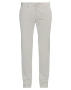 Incotex Man Pants Light Grey Size 38 Cotton, Elastane