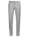Incotex Man Pants Light Grey Size 40 Virgin Wool In Grey