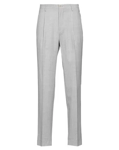 Incotex Man Pants Light Grey Size 42 Virgin Wool