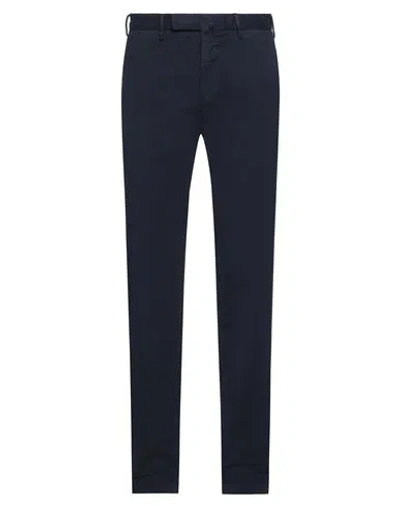 Incotex Man Pants Midnight Blue Size 36 Cotton, Elastane