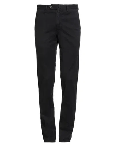 Incotex Man Pants Midnight Blue Size 30 Cotton, Elastane In Black