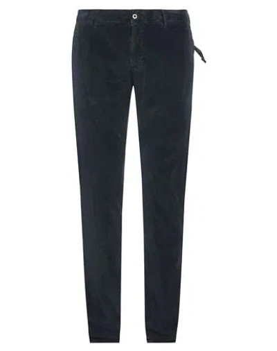 Incotex Man Pants Midnight Blue Size 34 Cotton, Elastane